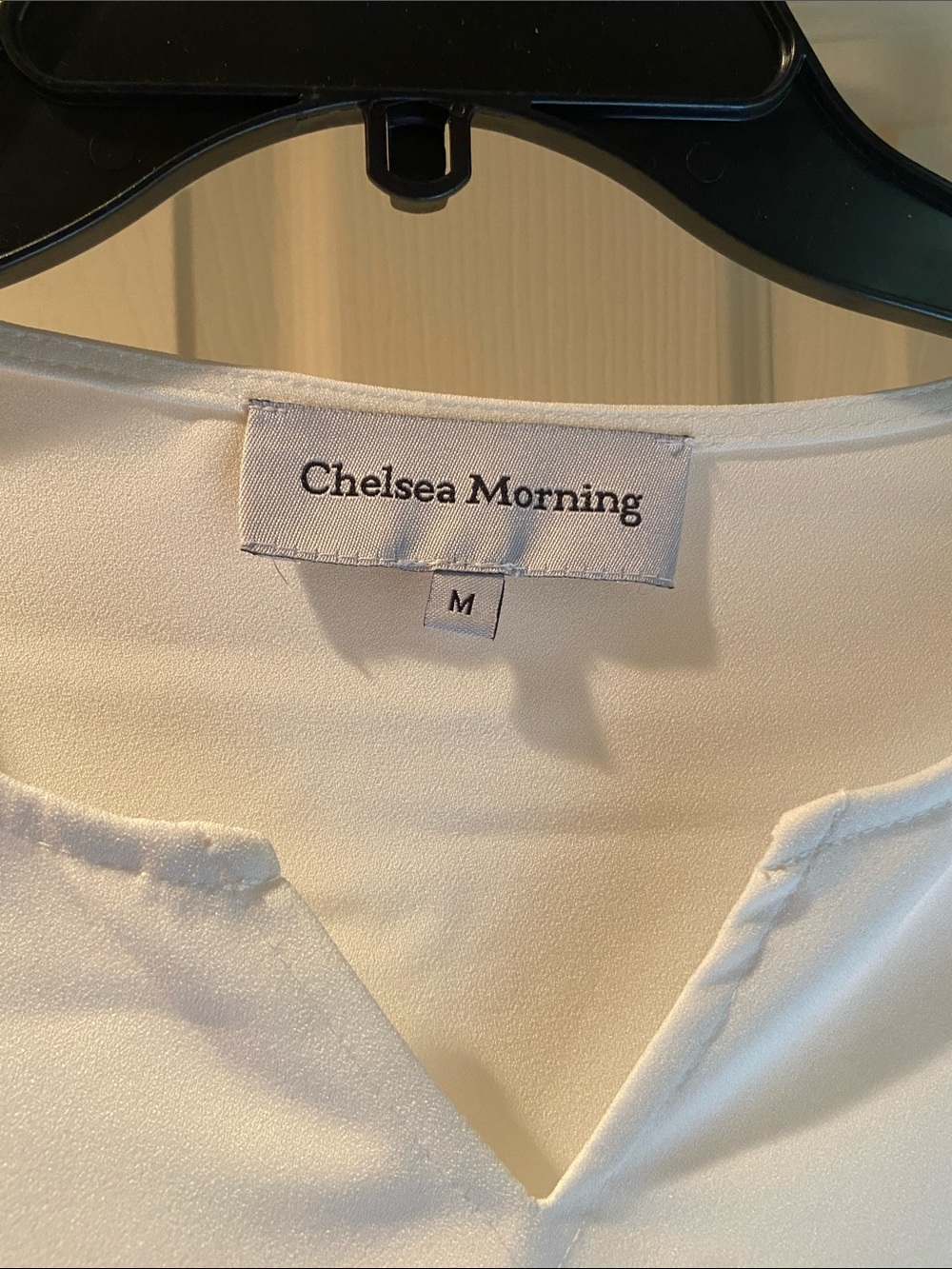 White Ruffle Sleeve Blouse - Picture 2 of 8